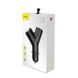 Автомобільний зарядний пристрій Baseus Y-Type Cigarette Lighter Extended 3.4A 2USB + прикурювач (CCALL-YX01)