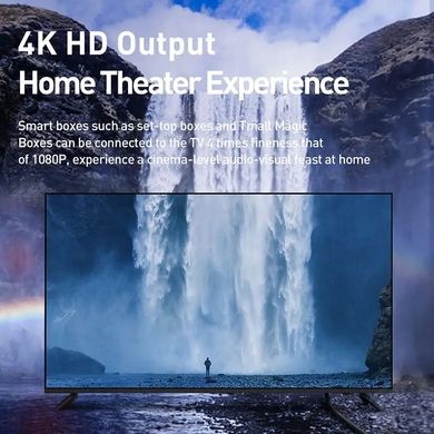 Кабель Baseus HDMI Enjoyment Series 4KHD Male To 4KHD Male | 3m, 4K |