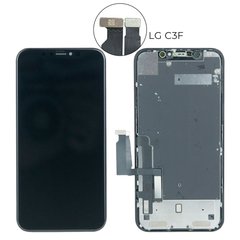 Дисплей для iPhone XR (6.1") LCD экран тачскрин Донор (Original Refurbished) Black