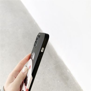 Черный чехол The North Face "Фудзияма" для iPhone 12 Pro Max