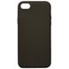 Накладка Leather Case Full for iPhone 7/8 grey, серый