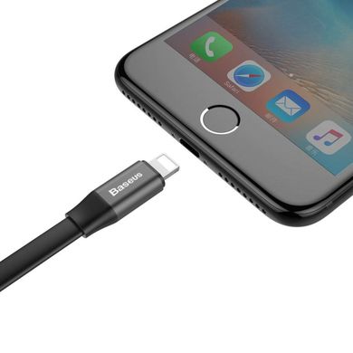 Кабель Baseus Nimble Portable Cable For Apple 23CM Black (CALMBJ-B01)