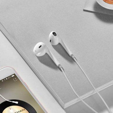Навушники HOCO M80 Original series earphones for iP display set(20PCS) White (6931474736642)