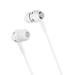 Навушники BOROFONE BM36 Acura Universal earphones with mic White (BM36W)