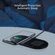 Бездротове зарядний пристрій Baseus Simple 2in1 For Phone + Pods з технологією Qi 18W MAX Чорний