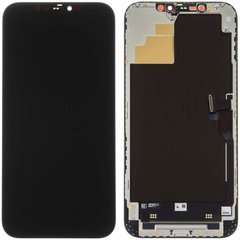 Дисплей для iPhone 12 Pro Max (6.68") LCD екран тачскрін Донор (Original Refurbished) Black