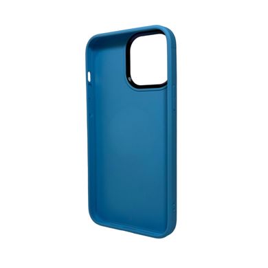 Чохол AG Glass Sapphire MagSafe Logo для Apple iPhone 14 Pro Max Blue