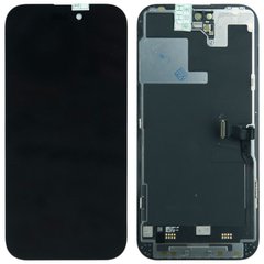 Дисплей для iPhone 14 Pro (6.1") LCD экран тачскрин Донор (Original Refurbished) Black