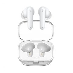 Навушники Usams US-BE16 Transparent TWS Earbuds -- BE Series BT5.3 White (BHUBE02)