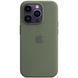 Чохол Silicone Full Case AAA MagSafe IC для iPhone 14 Olive