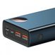 Зовнішній акумулятор Baseus Adaman Metal Digital Display Quick Charge Power Bank 20000mAh 65W Blue (PPIMDA-D03)