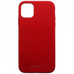 Накладка MERCURY SILICONE CASE for iPhone 11 Pro Max red, Червоний