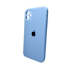 Чехол Silicone Full Case AA Camera Protect для Apple iPhone 11 Pro Max кругл 49,Cornflower