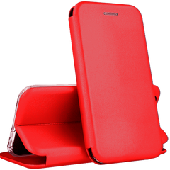 Чехол книжка для Meizu M6T - Flip Magnetic Case (красный)