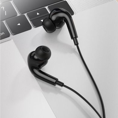 Навушники BOROFONE BM80 Pro Elegant Type-C wire-controlled digital earphones with microphone Black (BM80PCB)