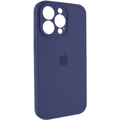 Чохол Silicone Full Case AA Camera Protect для Apple iPhone 15 Pro Max 7,Dark Blue