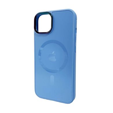 Чехол AG Glass Sapphire MagSafe Logo для Apple iPhone 11 Sierra Blue