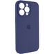 Чохол Silicone Full Case AA Camera Protect для Apple iPhone 15 Pro Max 7,Dark Blue