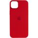 Чехол Silicone Full Case AAA MagSafe IC для iPhone 14 Red