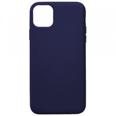 Накладка Leather Case Full for iPhone 11 Pro Max blue