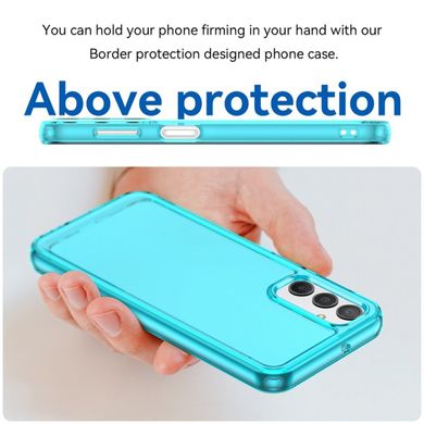 Чохол Cosmic Clear Color 2 mm для Samsung Galaxy A24 4G Transparent Blue