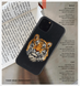 Чехол Santa Barbara Polo с вышивкой "Тигр" для iPhone 12 из кожи