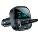 Автомобільний зарядний пристрій ACEFAST B5 101W (2C+A) metal car charger with OLED smart display (AFB5B)