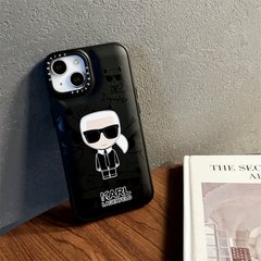 Чохол для iPhone 12 Pro Karl Lagerfeld із захистом камери Чорний