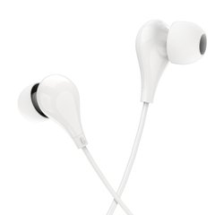 Навушники BOROFONE BM24 Milo universal earphones with mic White (BM24W)