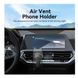 Автодержатель для телефону Vention Auto-Clamping Car Phone Mount With Duckbill Clip Black Disc Fashion Type (KCSB0) (KCSB0)