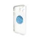 Чехол AG Glass Matt Frame Color MagSafe Logo для Apple iPhone 13 Pro Max Pearly White