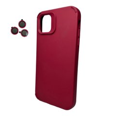 Чехол Cosmic Silky Cam Protect для Apple iPhone 12 Pro Max Wine Red