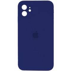 Чохол Silicone Full Case AA Camera Protect для Apple iPhone 12 39,Navy Blue