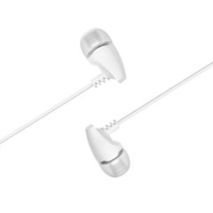 Наушники BOROFONE BM25 Sound edge universal earphones with mic White (BM25W)