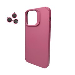 Чехол Cosmic Silky Cam Protect для Apple iPhone 15 Pro Deep Red