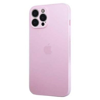 Чохол AG Glass Sapphire Frame MagSafe Logo для Apple iPhone 12 Pink