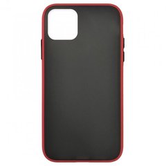 Накладка Gingle Matte Case iPhone 11 Pro Max red/black