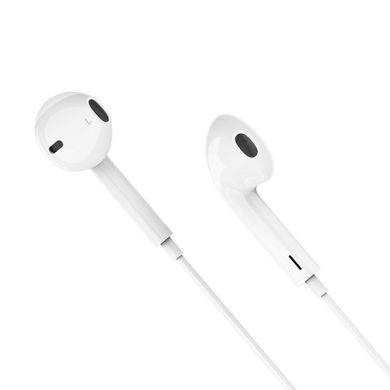 Навушники BOROFONE M80 Magnificent Type-C wire-controlled digital earphones with microphone White (M80CW)