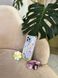 Чохол для iPhone 15 Pro Квітка-Семицвітка з ременем для плеча Фіалковий