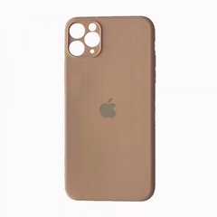 Silicone Case Full Camera for iPhone 11 Pro Max pink sand, Рожевий