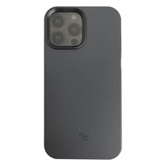 Черный чехол для iPhone 12 Pro Polo Lorcan Black
