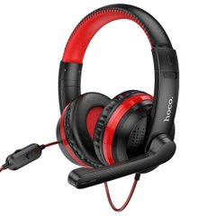 Навушники HOCO W103 Magic tour gaming headphones Red (6931474741622)