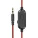 Навушники HOCO W103 Magic tour gaming headphones Red (6931474741622)