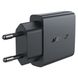 Мережевий зарядний пристрій ACEFAST A69 PD30W GaN (USB-A+USB-C) ultra-thin charger Black (6974316282709)