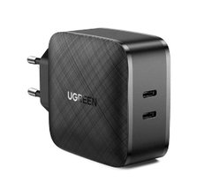 Мережевий зарядний пристрій UGREEN CD216 PD Fast Charger EU (Black) (UGR-70867) (UGR-70867)