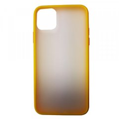 Накладка Gingle Matte Case iPhone 11 Pro Max yellow/red, Жовтий