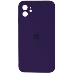 Чохол Silicone Full Case AA Camera Protect для Apple iPhone 12 59,Berry Purple