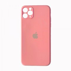Silicone Case Full Camera for iPhone 11 Pro Max light pink, Рожевий