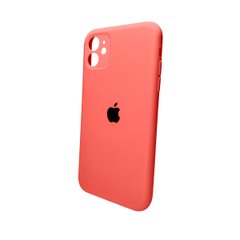 Чехол Silicone Full Case AA Camera Protect для Apple iPhone 11 кругл 18,Peach