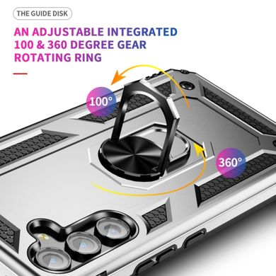 Чохол Cosmic Robot Ring для Samsung Galaxy A54 5G Silver